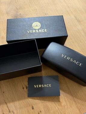 Versace oval sunglasses